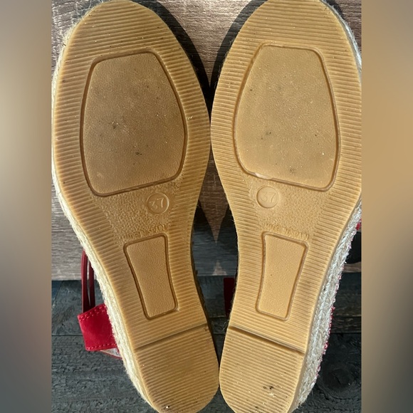 Toni Pons 'Nuria' Suede Wedge Sandal Size 6.5 Made in Spain 🇪🇸 - Picture 9 of 16